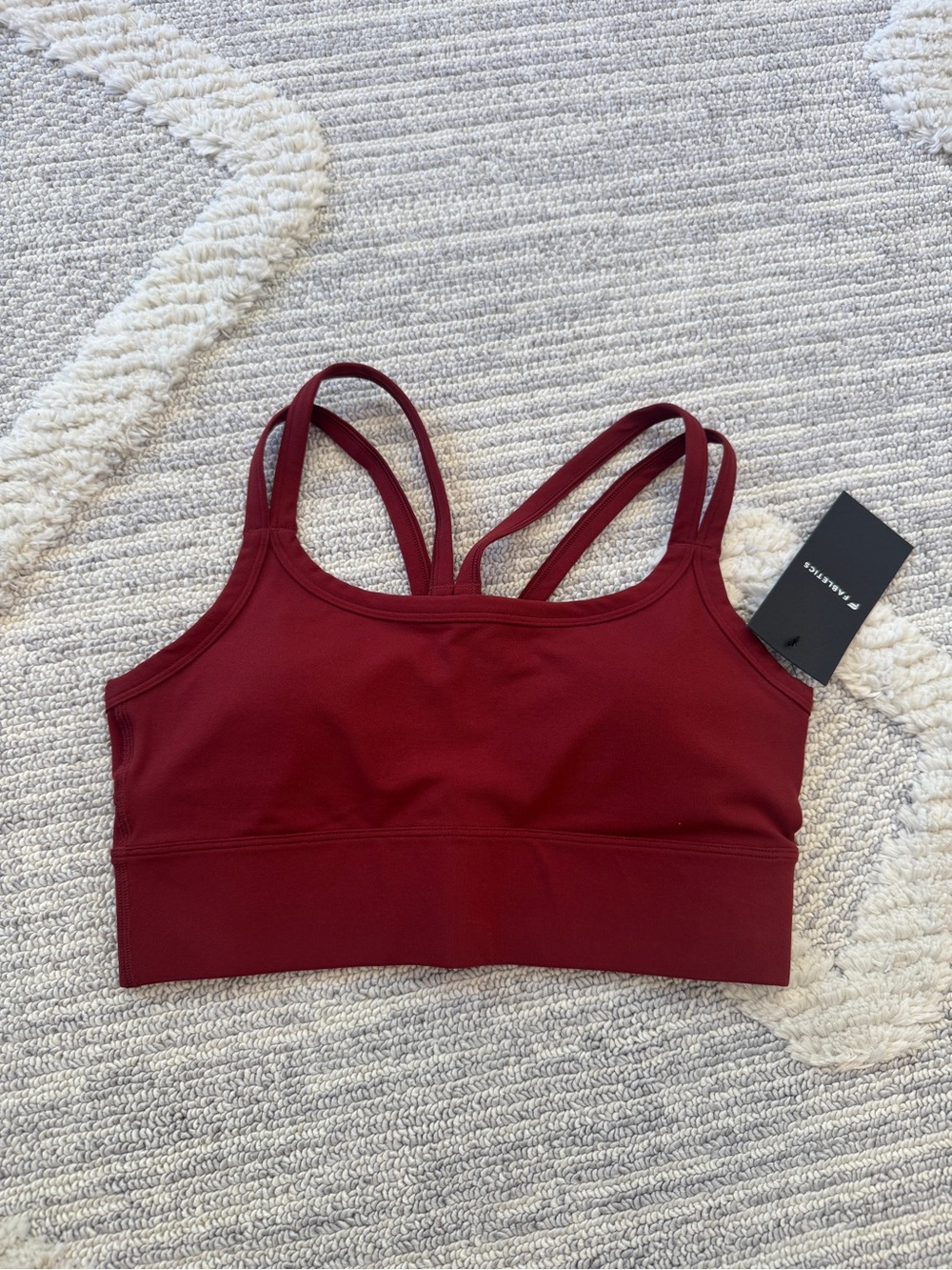 Fabletics Principal Longline Medium Impact Sports Bra